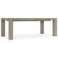 Hooker Furniture Linville Falls North Fork Rectangular Dining Table in Mink - Table Only, , large