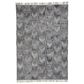 Feizy Beckett 0813F 5" x 8" Gray Area Performance Rug, , large