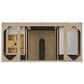 James Martin Vanities Breckenridge 48" Single Vanity in Whitewashed Oak with 3 cm Lime Delight Quartz Top, , large