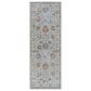 Surya Reina REN-2306 Light Gray, Cream, Denim, Rust, Mustard and Olive 2"7" x 7"3" Runner, , large