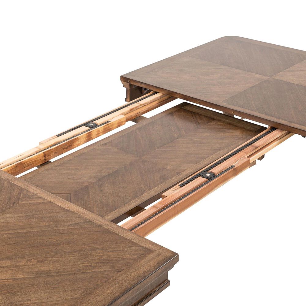 Belle Furnishings Harrison Heights Extendable Dining Table in Sienna - Table Only, , large