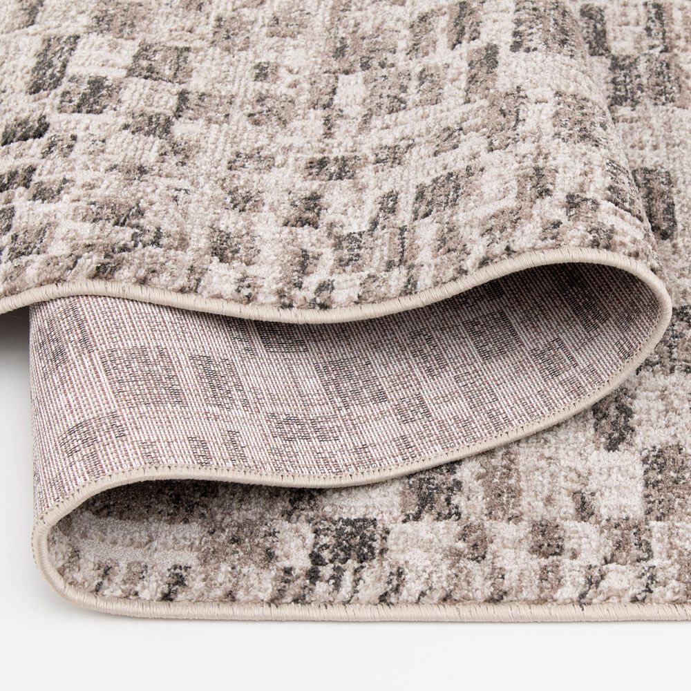 Central Oriental Heirloom Carrington Champagne and Tan 7'10" x 9'10" Area Rug, , large