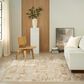 Nourison Drift Beige and Grey 9" x 12" Area Rug, , large