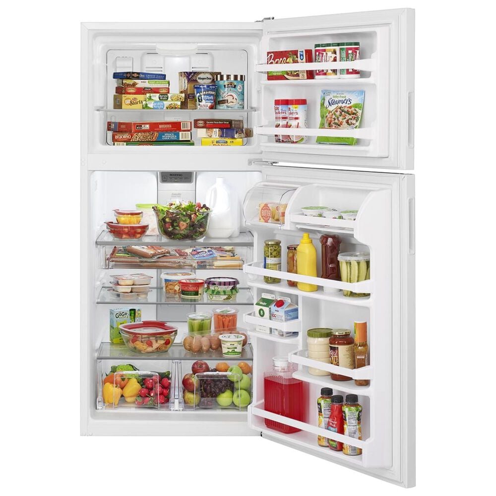 Maytag 21 Cu. Ft. 33In Wide Top Freezer with PowerCold Feature in