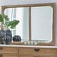 Simeon Collection Escape Dresser Mirror in Glazed Natural Oak, , large