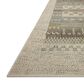 Loloi Saylor Ivory and Earth 7"6" x 10" Indoor/Outdoor Area Rug, , large