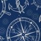 Dalyn Rug Company Harbor HA9 2"3" x 7"6" Navy Indoor/Outdoor Runner, , large