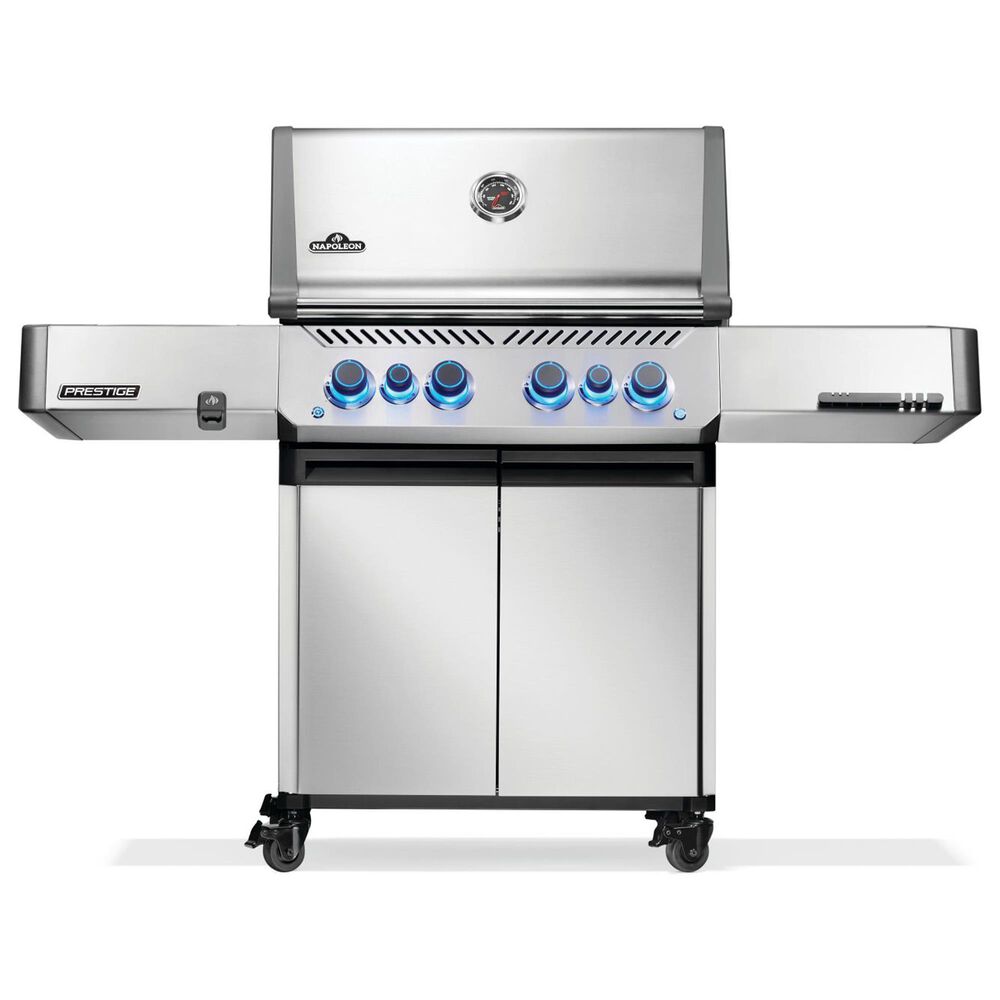 Napoleon Prestige 500 RSIB Propane Gas Grill in Stainless Steel, , large