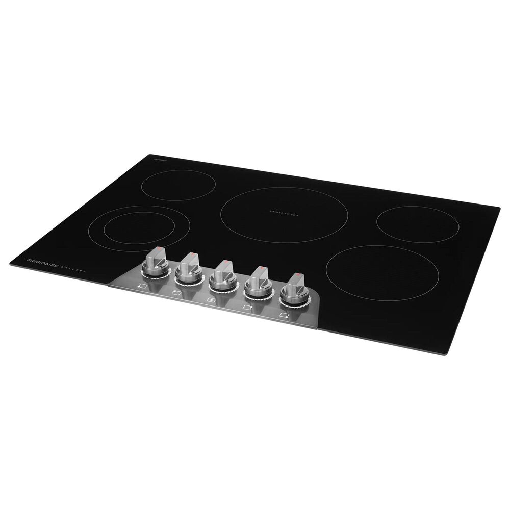 Frigidaire Gallery 30" Electric Cooktop with 5 Element in Black Stainless Steel, , large