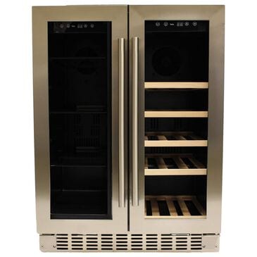 Azure 24" Dual Zone Beverage and Wine Center in Stainless Steel, , large