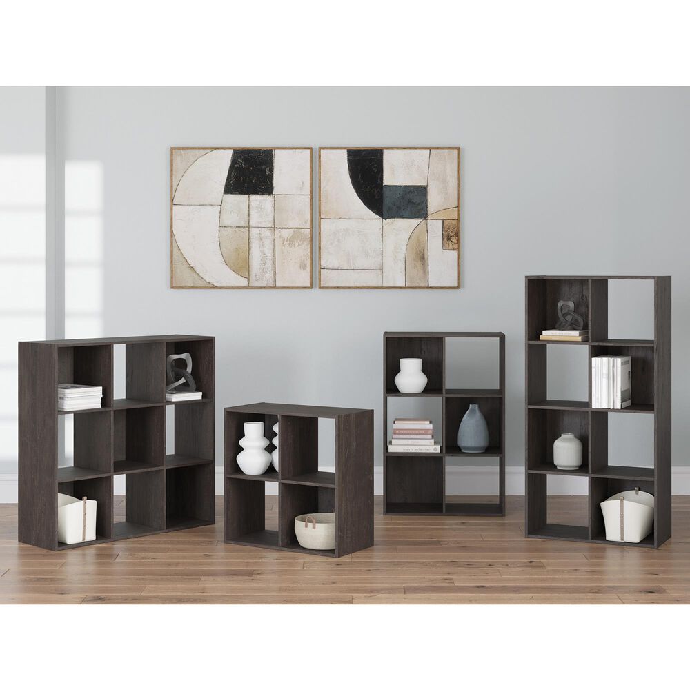 Ashley Piperton 9-Cube Organizer in Charcoal, , large