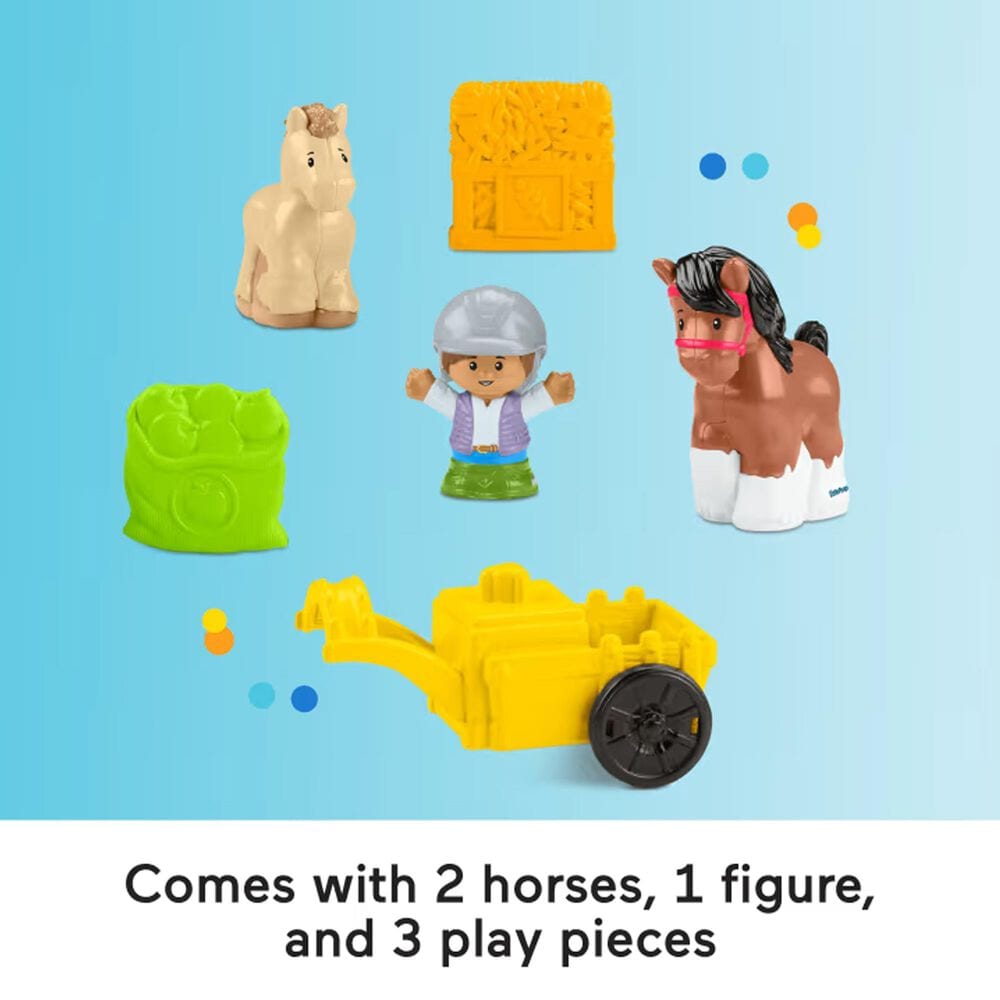 Fisher Price Little People Stable Playset, , large