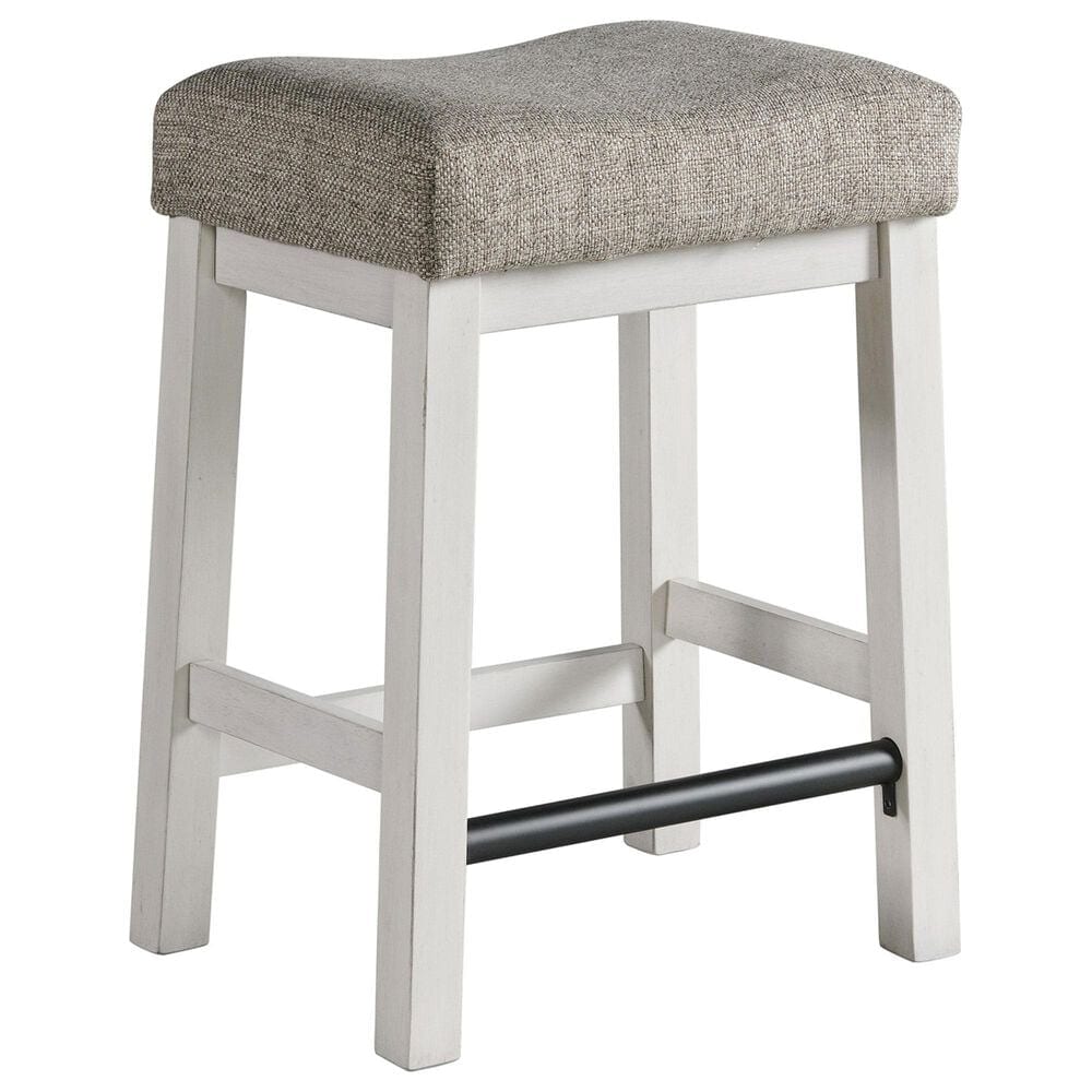 Hawthorne Furniture Drake 3-Piece Living Room Set in Rustic White and French Oak, , large