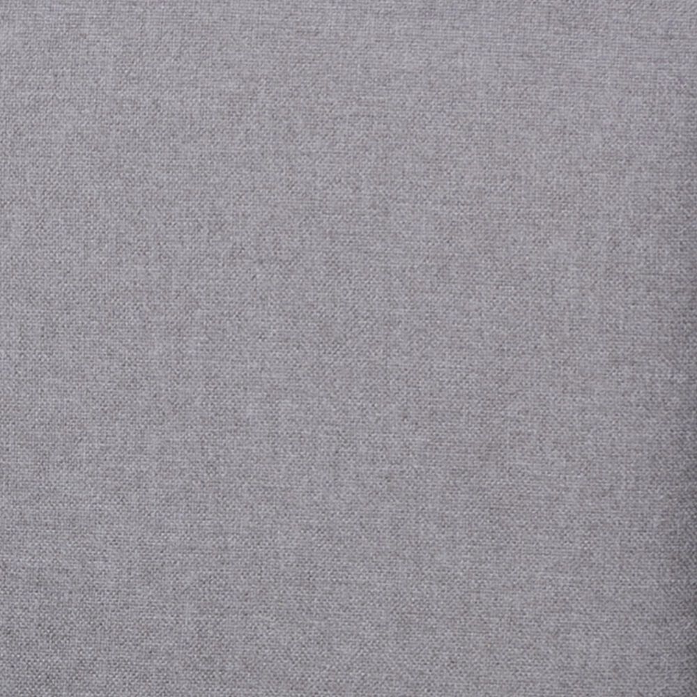 Baxton Studio Alke King Platform Bed with Light Grey Fabric in Walnut Brown, , large