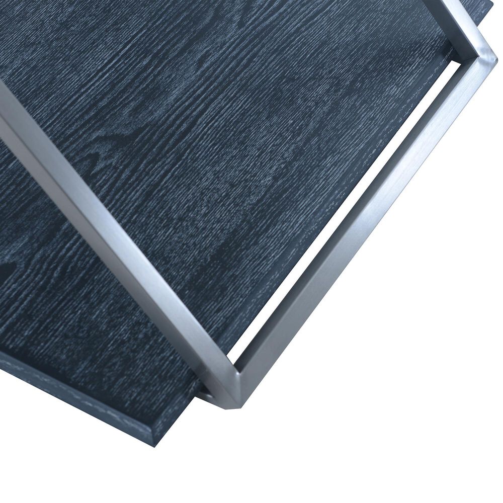 Blue River Westlake End Table in Brushed Stainless Steel, , large
