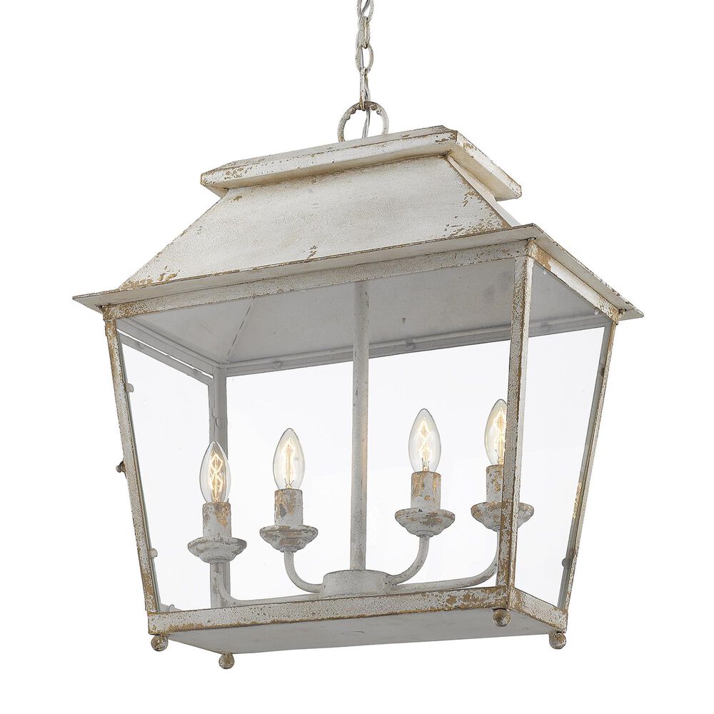 Golden Lighting Abingdon 4-Light Pendant in Antique Ivory, , large