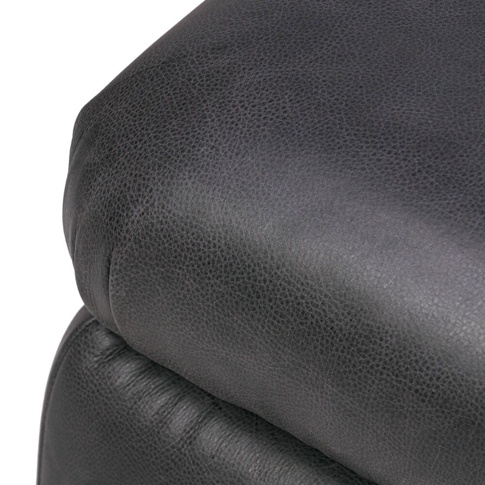 Four Hands Easton Yani Ottoman in Palermo Black, , large