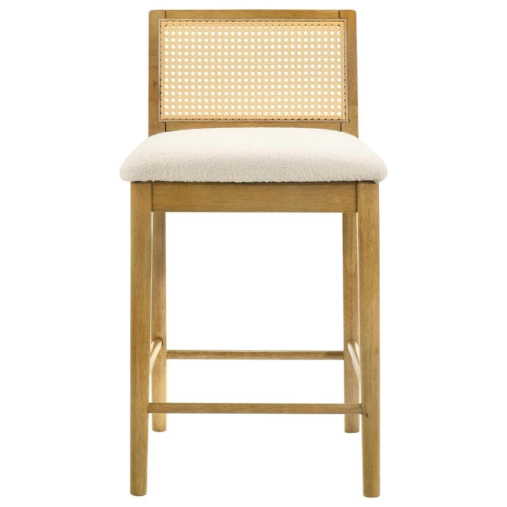 Armen Living Tobias Counter Height Stool in Amber Glow, , large