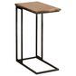 Pacific Landing C Table with 2-USB Ports in Antiqued Brown and Gunmetal Grey, , large