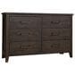Viceray Collections Passageways 4 Piece Queen Bedroom Set in Charleston Brown, , large