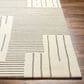 Surya Brook BKO2311 2" x 3" Charcoal and Beige Area Rug, , large