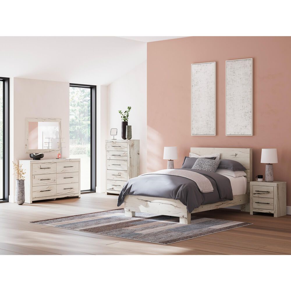 Ashley Lawroy 5-Drawer Chest in Light Natural, , large