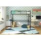 DHP DHP Twin Loft Bed in Black, , large