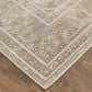Feizy Celene 39KXF 5" x 7"6" Beige and Gray Area Rug, , large