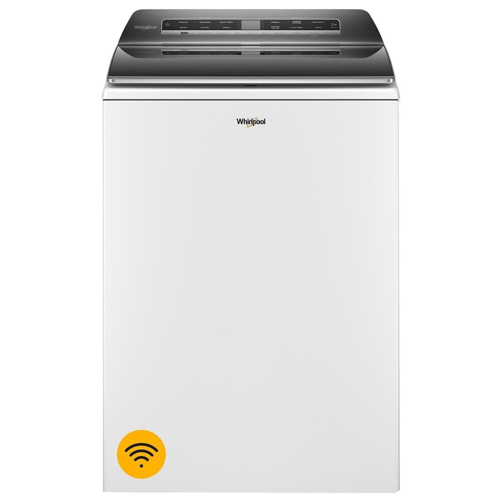 Whirlpool 5.2 Cu. Ft. Top Load Washer with 2-In-1 Removable Agitator in White, , large