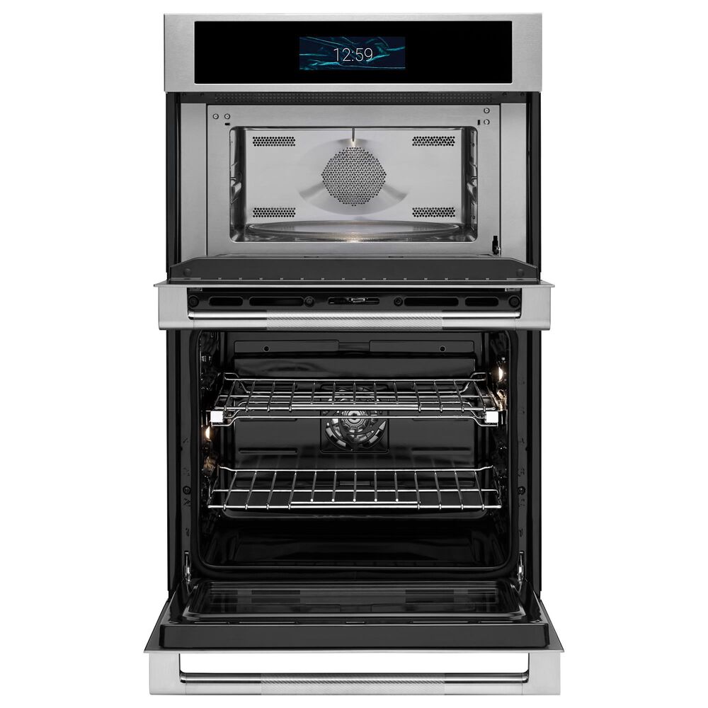 JennAir Rise 27" Built-in Microwave Combo Wall Oven in Stainless Steel, , large