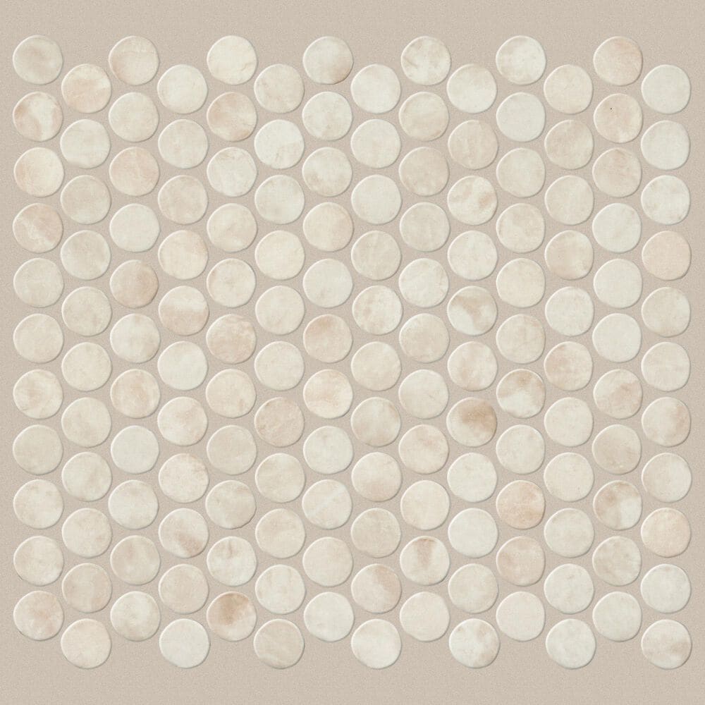Shaw Embrace Sand Wash 10.63" x 11.88" Glass Mosaic Sheet, , large