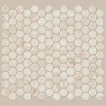 Shaw Embrace Sand Wash 10.63" x 11.88" Glass Mosaic Sheet, , large