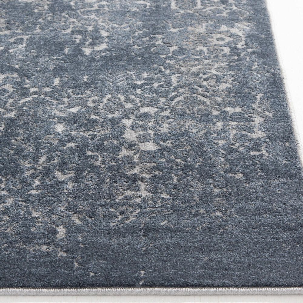 Central Oriental Clearwater Erozio 5&#39; x 8&#39; Blue and Cream Area Rug, , large