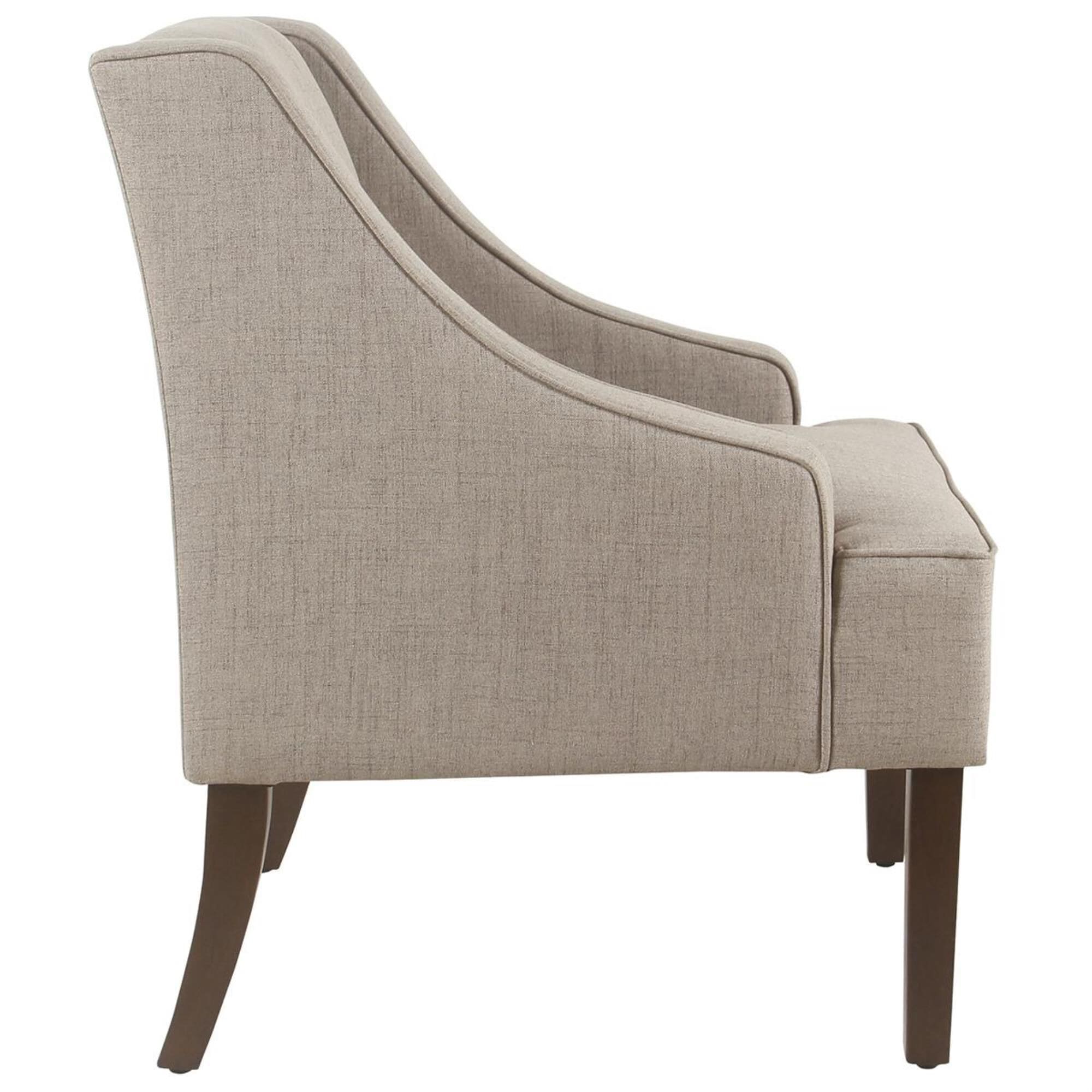 Swoop arm accent chair cheap