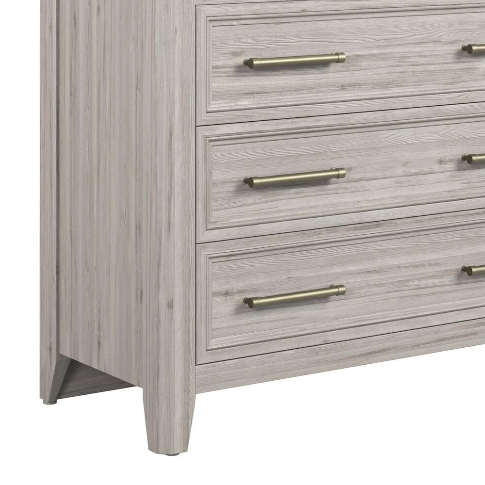 Eastern Shore Carlson 5-Drawer Chest in Washed Linen, , large