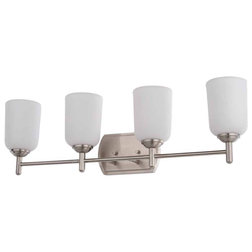 Vaxcel Laurelhurst 4-Light Bathroom Vanity in Satin Nickel, , large