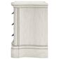 Millenium Arlendyne Queen Upholstered Bed with 2 Nightstands in Antique White, , large