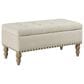 OSP Home Woodbury Storage Bench in Light Natural, , large
