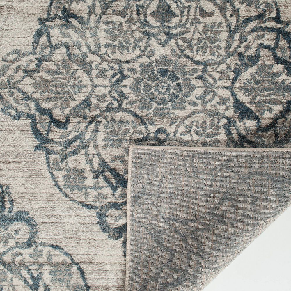 Central Oriental Corso Benedetta 5&#39; x 7&#39;6&quot; Beige and Blue Area Rug, , large