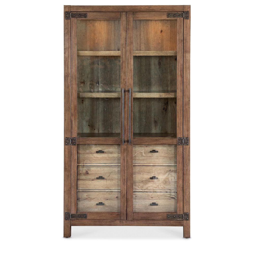Hooker Furniture Vineyard Row Curio Cabinet in Napa and Sonoma, , large