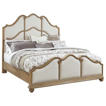 Chapel Hill Weston Hills Queen Upholstered Bed in Hickory, , large