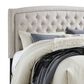 Ashley Jerary King Upholstered Bed in Light Gray, , large