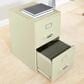Valor Living 2-Drawer Locking Metal File Cabinet in Tan, , large