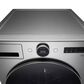 LG 4.5 Cu. Ft. Ultra Large Capacity Front Load Washer in Graphite Steel, , large