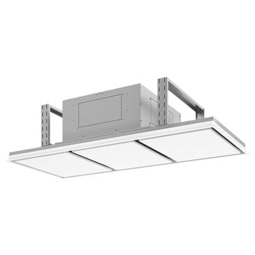 Zephyr Lux 63" Convertible Island Range Hood in White, , large