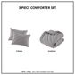 Hampton Park Juniper 3-Piece Full/Queen Comforter Set in Grey, , large