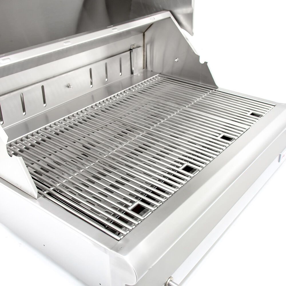 Blaze 32&quot; Professional Charcoal Grill in Stainless Steel, , large