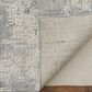 Feizy Eastfield 6989F 2" x 3" Gray Area Rug, , large