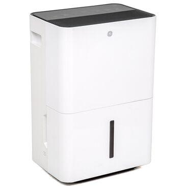 GE Appliances 22 Pint Portable Dehumidifier in White, , large