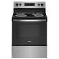Whirlpool 4.8 Cu. Ft. Freestanding Electric Range with Self-Cleaning in Stainless Steel, , large
